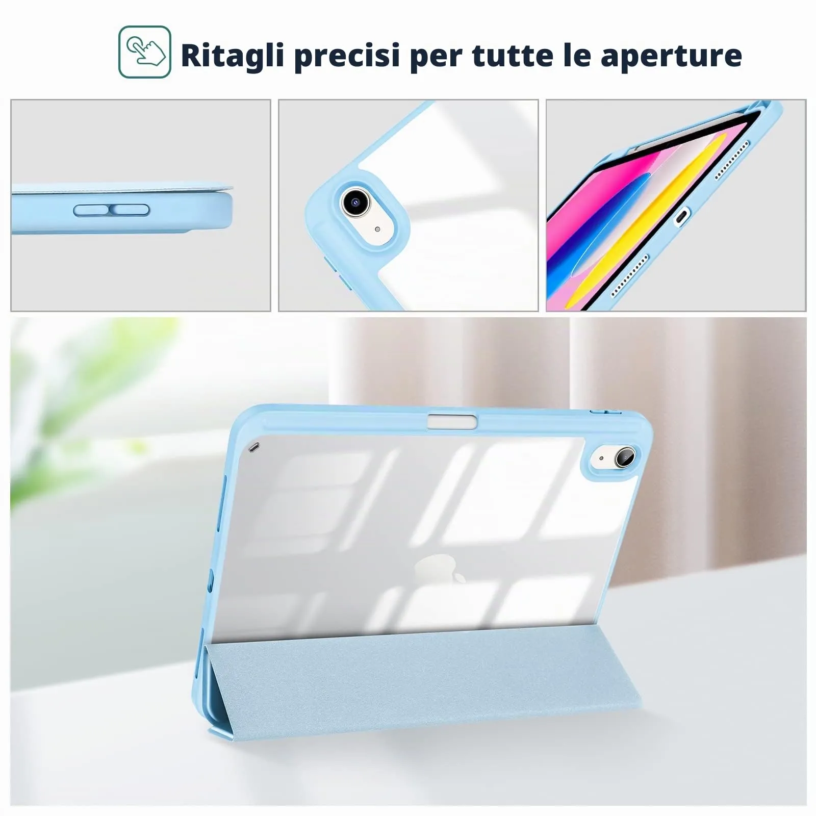 ProCase Cover iPad 11 Gen A16 11 Pollici 2025/iPad 10 Gen 10,9 Pollici 2022 - immagine 8
