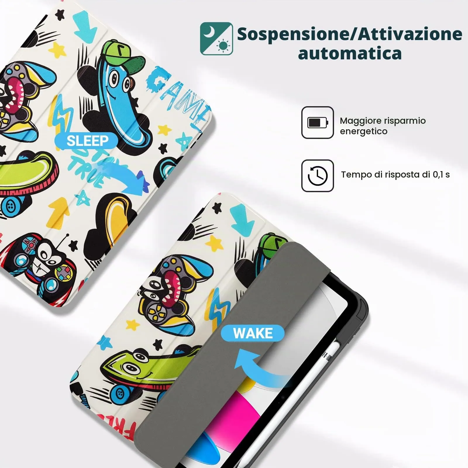 ProCase Cover iPad 11 Gen A16 11 Pollici 2025/iPad 10 Gen 10,9 Pollici 2022 - immagine 4
