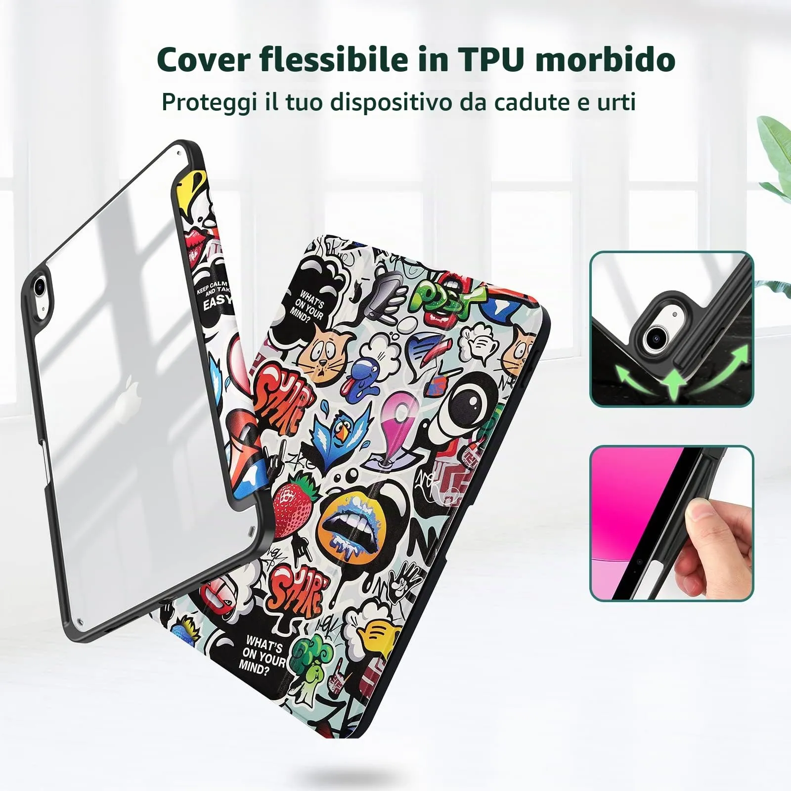 ProCase Cover iPad 11 Gen A16 11 Pollici 2025/iPad 10 Gen 10,9 Pollici 2022 - immagine 4