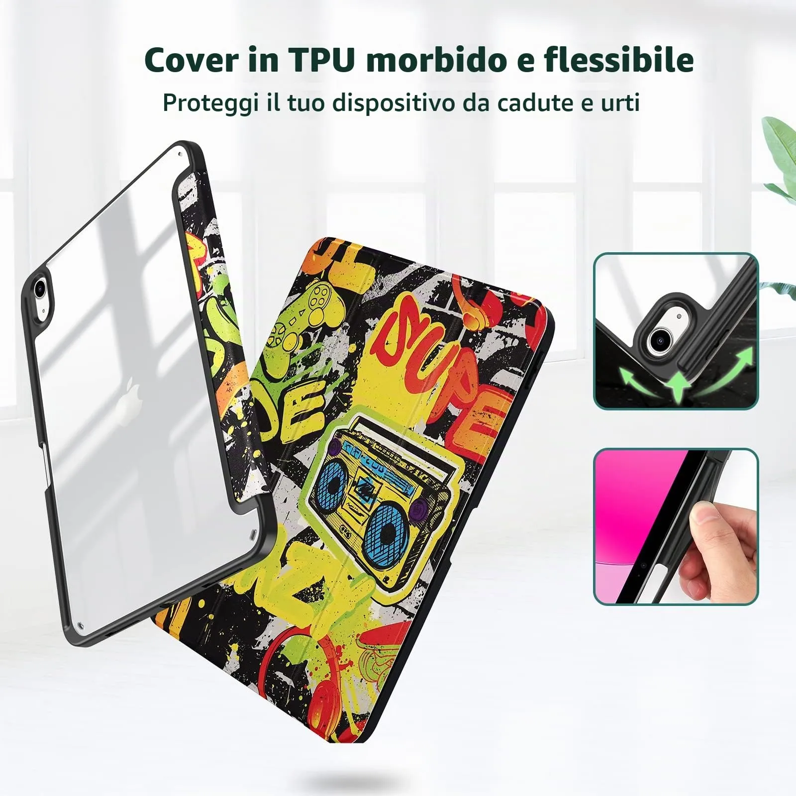 ProCase Cover iPad 11 Gen A16 11 Pollici 2025/iPad 10 Gen 10,9 Pollici 2022 - immagine 3