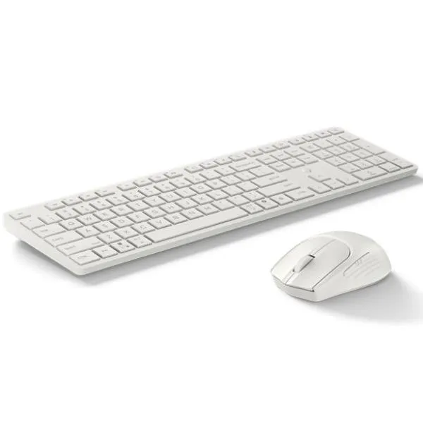 Hp Multi-Device Dual-Mode Mouse And Keyboard Combo 495C White Itl BE1M6AA#ABZ - immagine 1