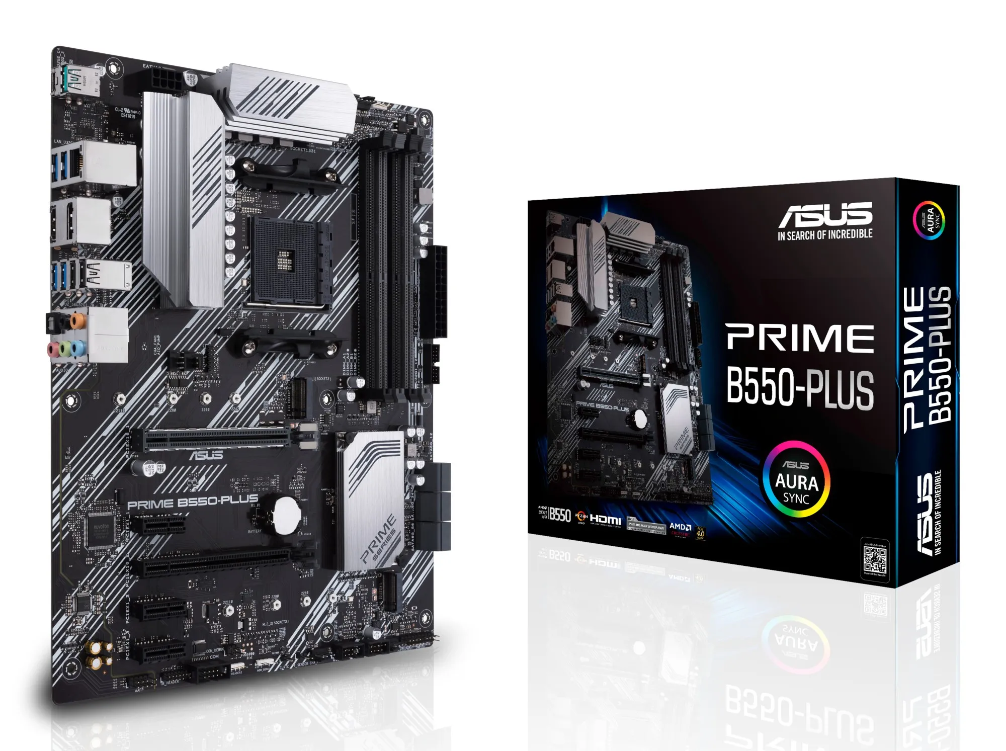 ASUS PRIME B550-PLUS AMD B550 Socket AM4 ATX - immagine 1