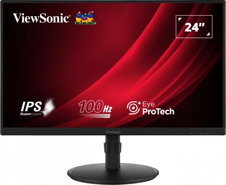 Mon 24Ips Fhd Hdmi Dp Vga 99%Rgb 100Hz Vg2408A Mm Reg Alt Pivot Usb - immagine 1