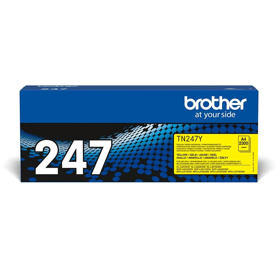Brother Toner Giallo 2300 Pag Per Hll3210Cw / Hll3230Cdw / Hll3270Cdw / Dcpl3550Cdw / Mfcl3730Cdn / Mfcl3750Cdw / Mfcl3770Cdw - immagine 1