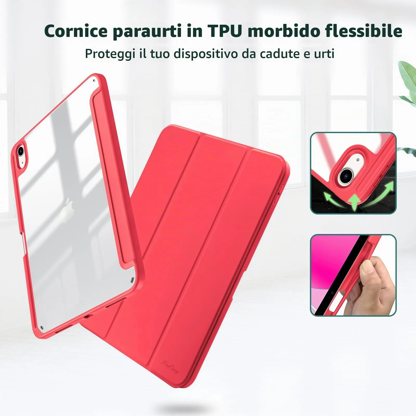 ProCase Cover iPad 11 Gen A16 11 Pollici 2025/iPad 10 Gen 10,9 Pollici 2022 - immagine 4