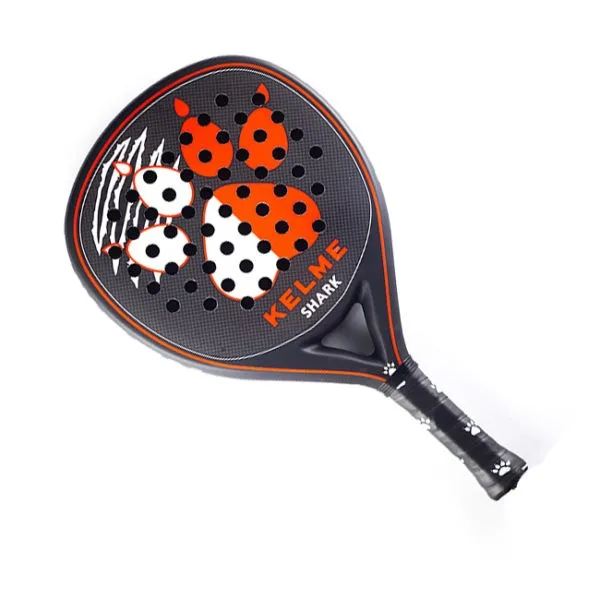 Racchetta da paddle Kelme Shark - Forma mista - Telaio 100% carbonio - Faccia 100% fibra di carbonio - Xtra Soft Eva Core - immagine 1