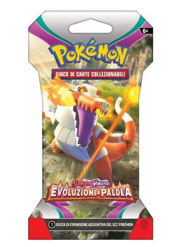 Pokemon Scarlatto e Violetto Evoluzioni a Paldea (Busta Paper Sleeve) (ITA) - immagine 1