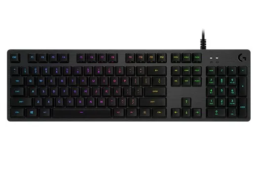 Logitech G G512 CARBON LIGHTSYNC RGB Mechanical Gaming Keyboard with GX Brown switches tastiera USB QWERTY Spagnolo Carbonio - immagine 1