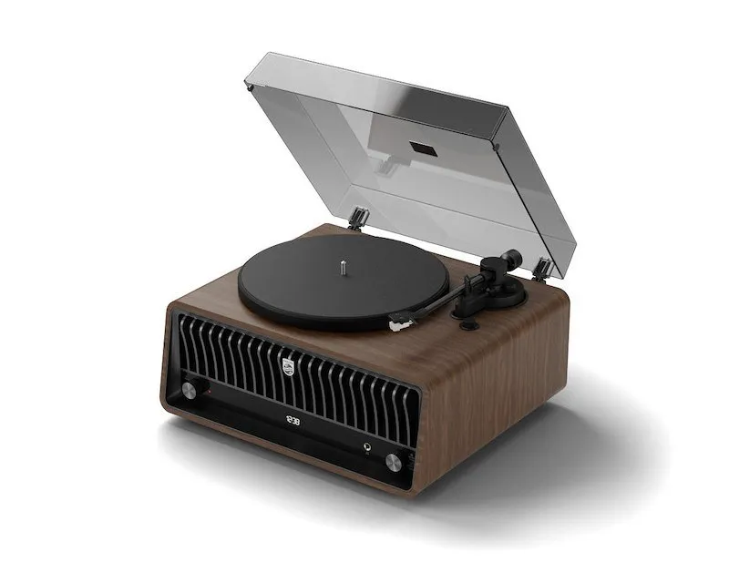 Philips Giradischi The Tina All-in-one bluetooth Tav9000d/10 Brown - immagine 1