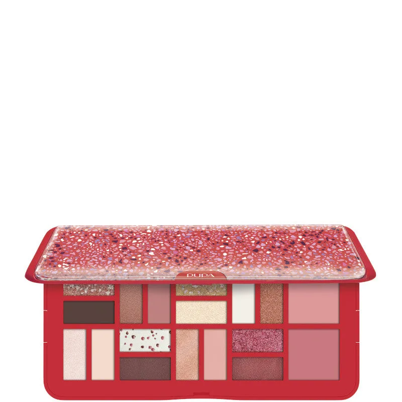 Pupa Palette L Stoneland N. 004 RED - N. 004 RED - immagine 1