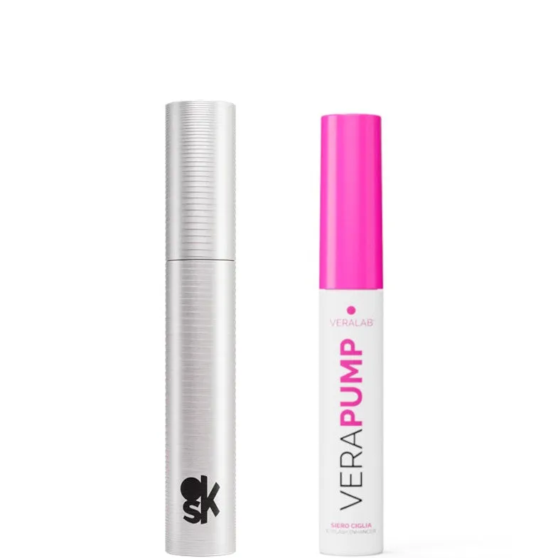 Veralab Veralab Mascara Lash Over Crush + VeraPump Mascara Nero + Siero Mascara - Mascara Nero + Siero Mascara - immagine 1