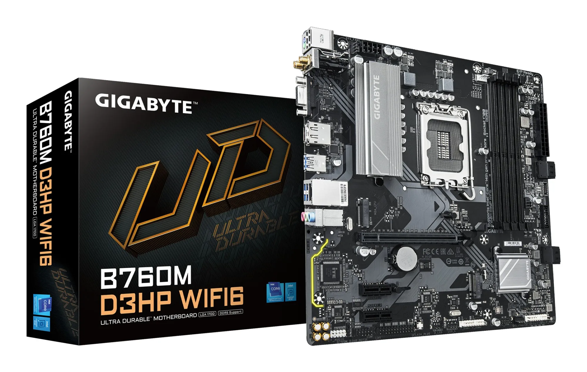 Gigabyte GA-B760M D3HP WIFI6 (1700) (D) - immagine 1