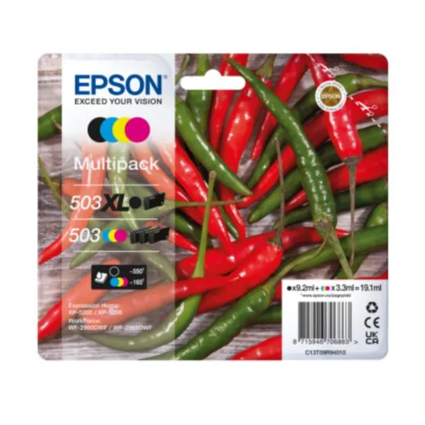 Epson Cart.ink Multipack 4 Colori C13T09R94010 - immagine 1