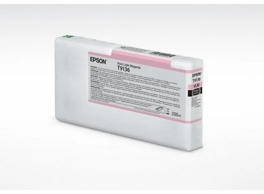 ORIGINALE Epson Cartuccia d'inchiostro magenta (chiaro) C13T91360N T9136 200ml - immagine 1