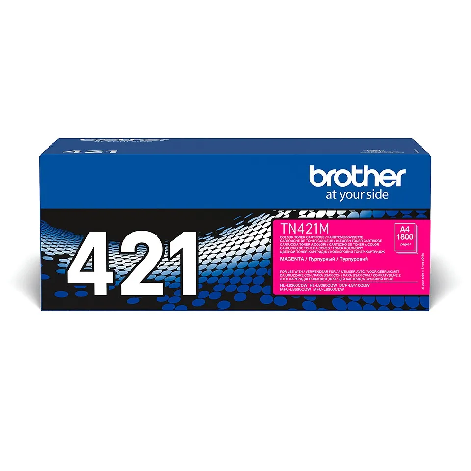 Toner Brother Tn421M Magenta Per Hl L8260Cdw/Dcp L8410Cdw - immagine 1