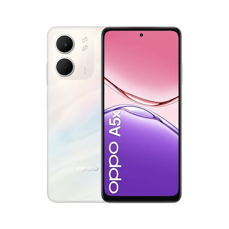 Oppo Smartphone A5x 4/128GB White - immagine 1