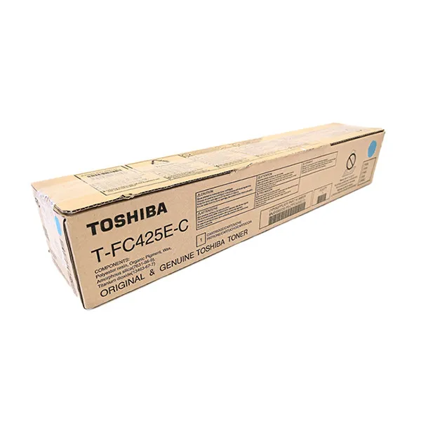 ORIGINALE Toshiba toner ciano T-FC425EC 6AJ00000235 38000 pagine - immagine 1