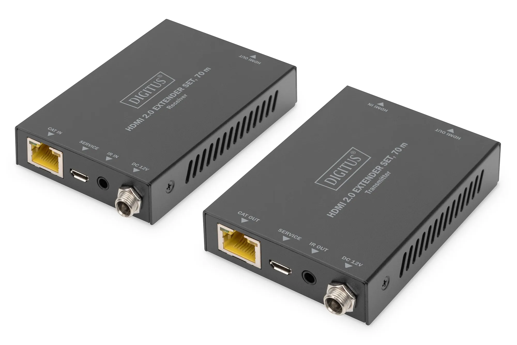Digitus Set Estensore Hdmi 4K/60Hz 70 M - immagine 1