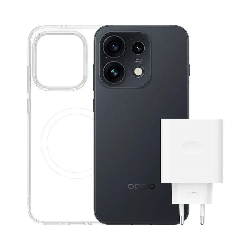 OPPO Smartphone Reno16 Pro 5G 12/512GB AI Starlight Black + Bundle Box - immagine 1