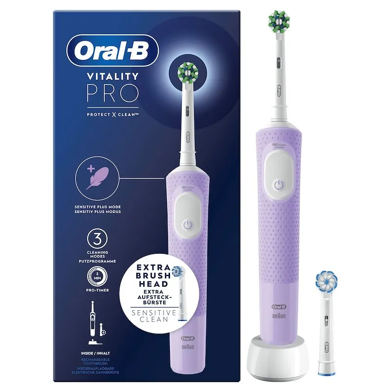 Oral B Spazzolino Elettrico Vitality Pro Lilla - immagine 1