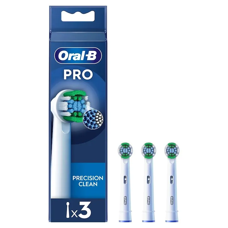 Oral B Testine Di Ricambio X 3 Pro Precision Clean - immagine 1