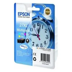 Epson Multipack Sveglia 27XL 3CART Colori C13T27154022 - immagine 1