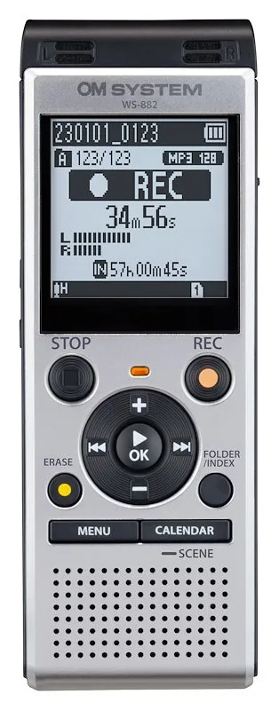 Olympus Registratore portatile Ws-882 Grigio - immagine 1