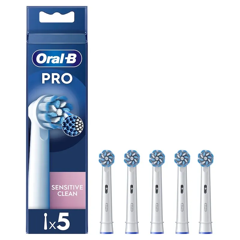 Oral B Oral-B Testine Di Ricambio Pro Sensitive Clean, X 5 - immagine 1