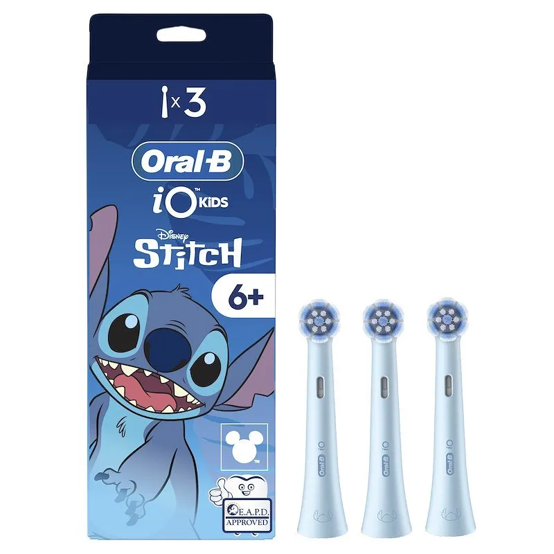 Oral-B Testine di Ricambio iO Series Gentle Care 3 testine Stitch - immagine 1
