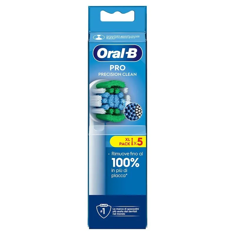 Oral B Testine Di Ricambio Pro Precision Clean Eb20rx 5 testine - immagine 1