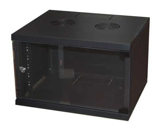 Armadio A Muro 19 6 UnitÀ 350*540*450Mm Nero - immagine 1