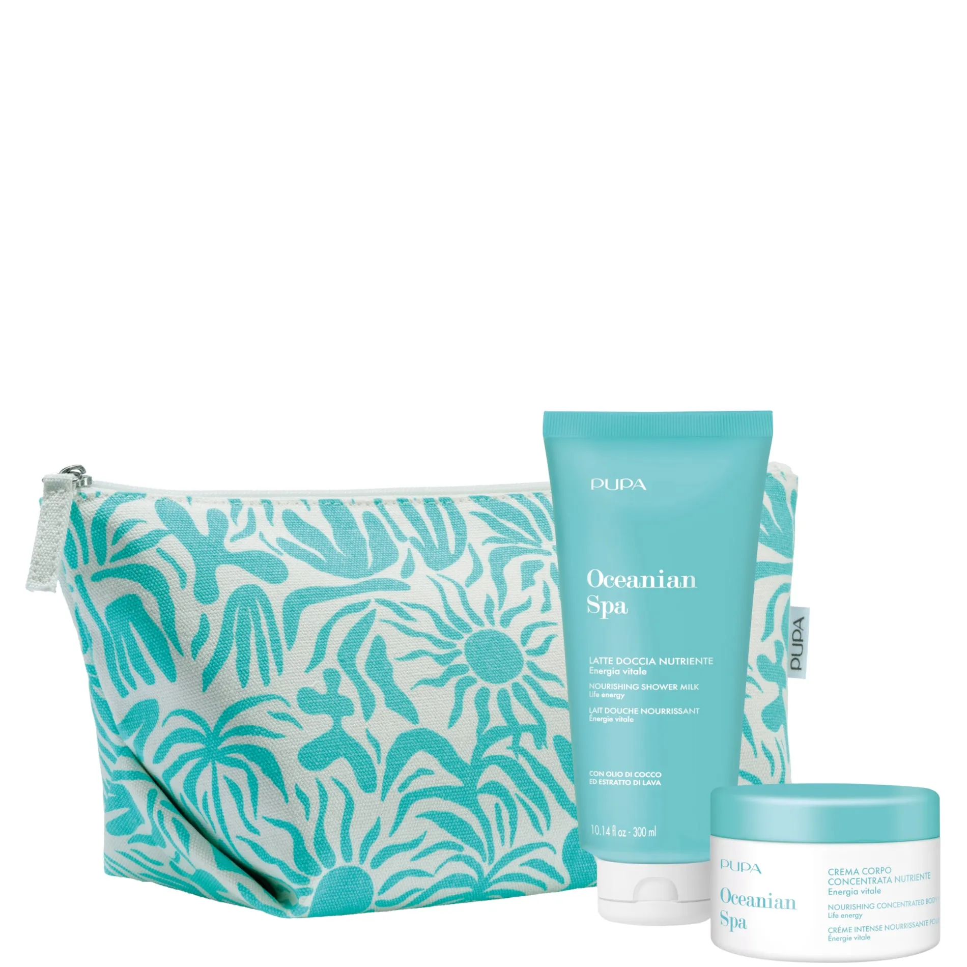 Pupa OCEANIA SPA Latte Doccia Nutriente + Crema Corpo - 300 ML - immagine 1