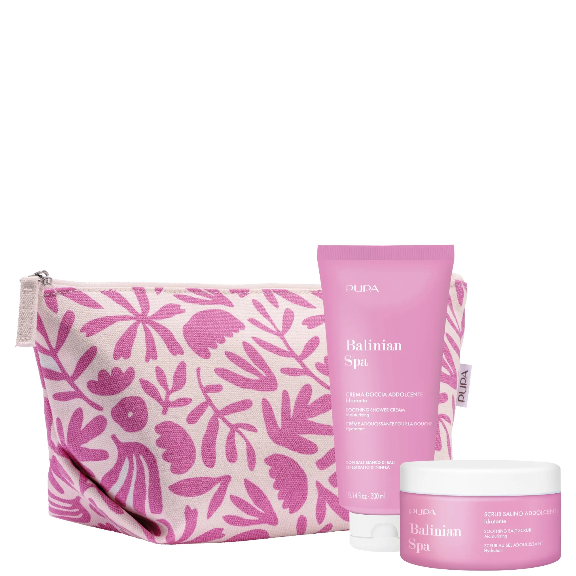 Pupa BALINIAN SPA Crema Doccia Addolcente + Scrub Corpo - 300 ML - immagine 1