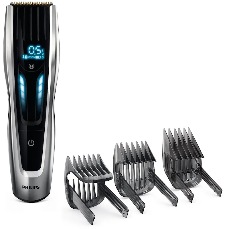 Philips Regola Capelli Hairclipper Series 9000 Hc9450/15 Nero/ Acciaio - immagine 1