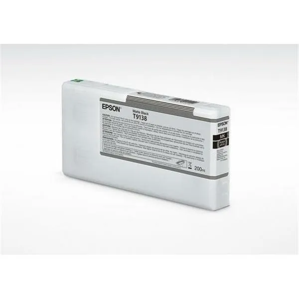 Epson Cartuccia Ink Matte Nero 200ML C13T91380N - immagine 1