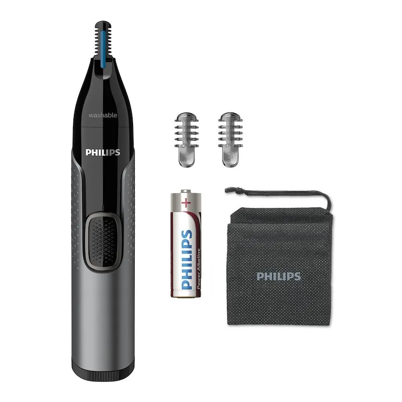 Philips Rifinitore Naso/Orecchie Serie 3000 Nt3650/16 Grigio - immagine 1