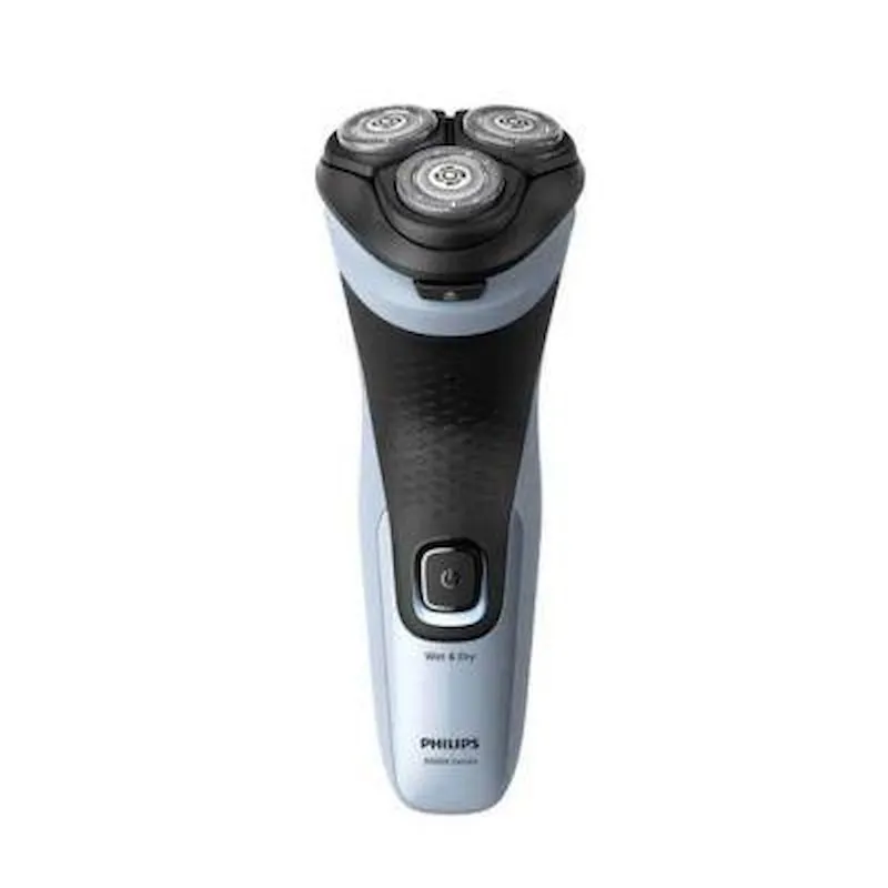 Philips Rasoio Elettrico Wet & Dry Serie 1000 X3003/00 Blu celeste - immagine 1