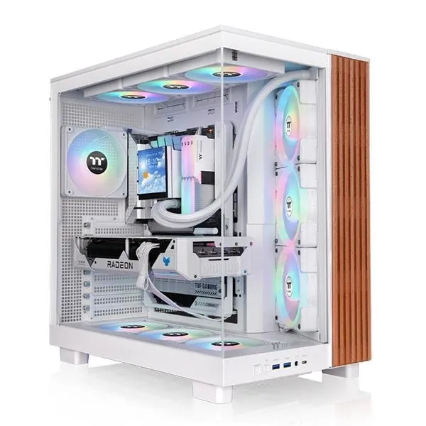 Thermaltake View 380 Xl Ws Argb Snow CA-11E-00M6WN-WS - immagine 1