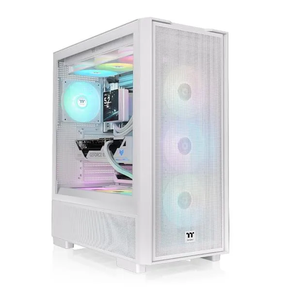 Thermaltake S380 Tg Argb Snow CA-11K-00M6WN-00 - immagine 1