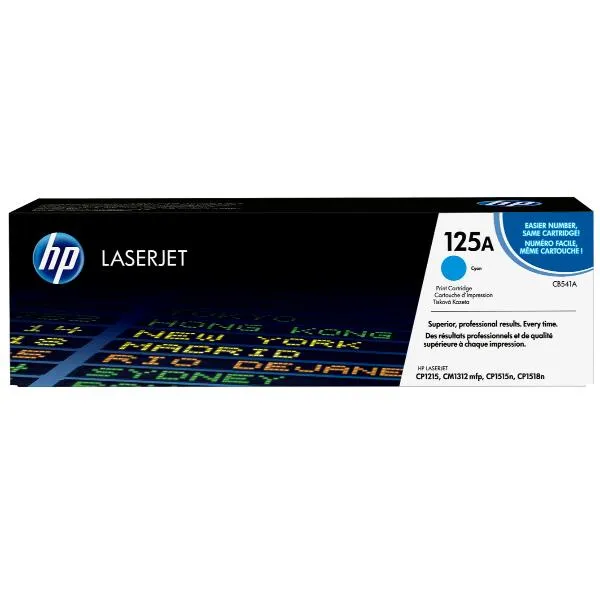 Hp Color Laserjet CB541A Cyan Print Cartridge With Colorsphere Toner CB541A - immagine 1