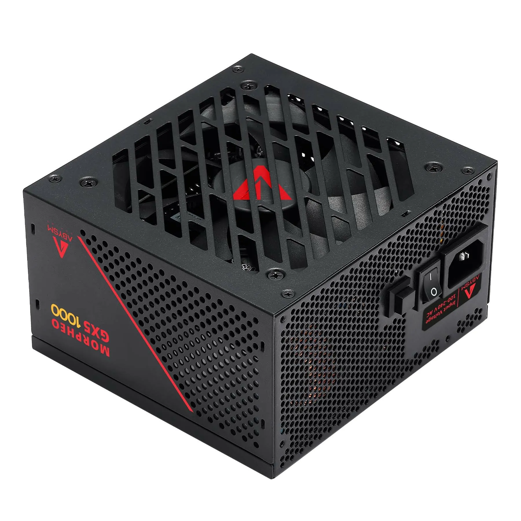 ABYSM Morpheo GX5 1000W alimentatore per computer 20+4 pin ATX ATX Nero Rosso - immagine 1