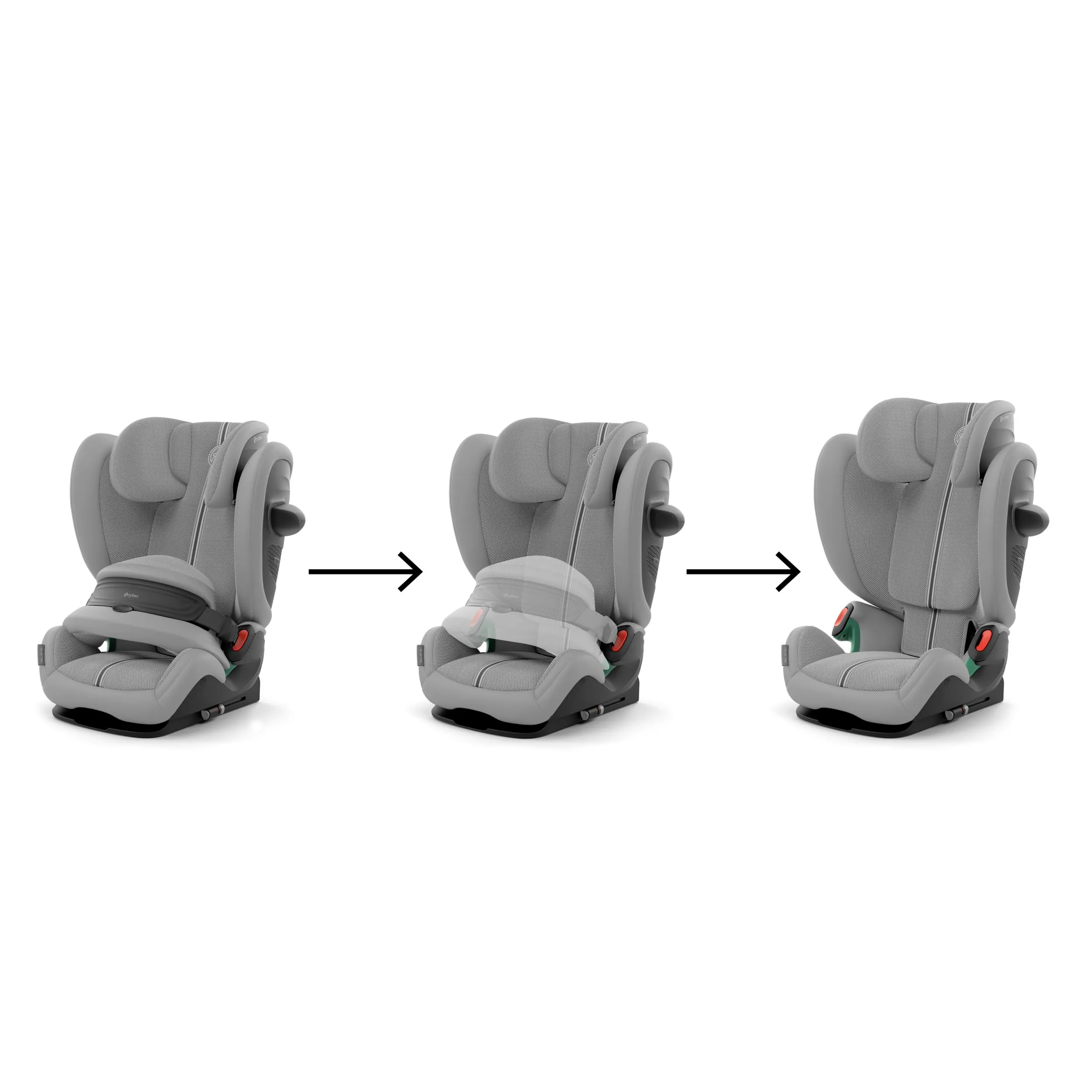 Cybex Pallas G2 Plus/Stone Grey-mid grey PU1 - immagine 4