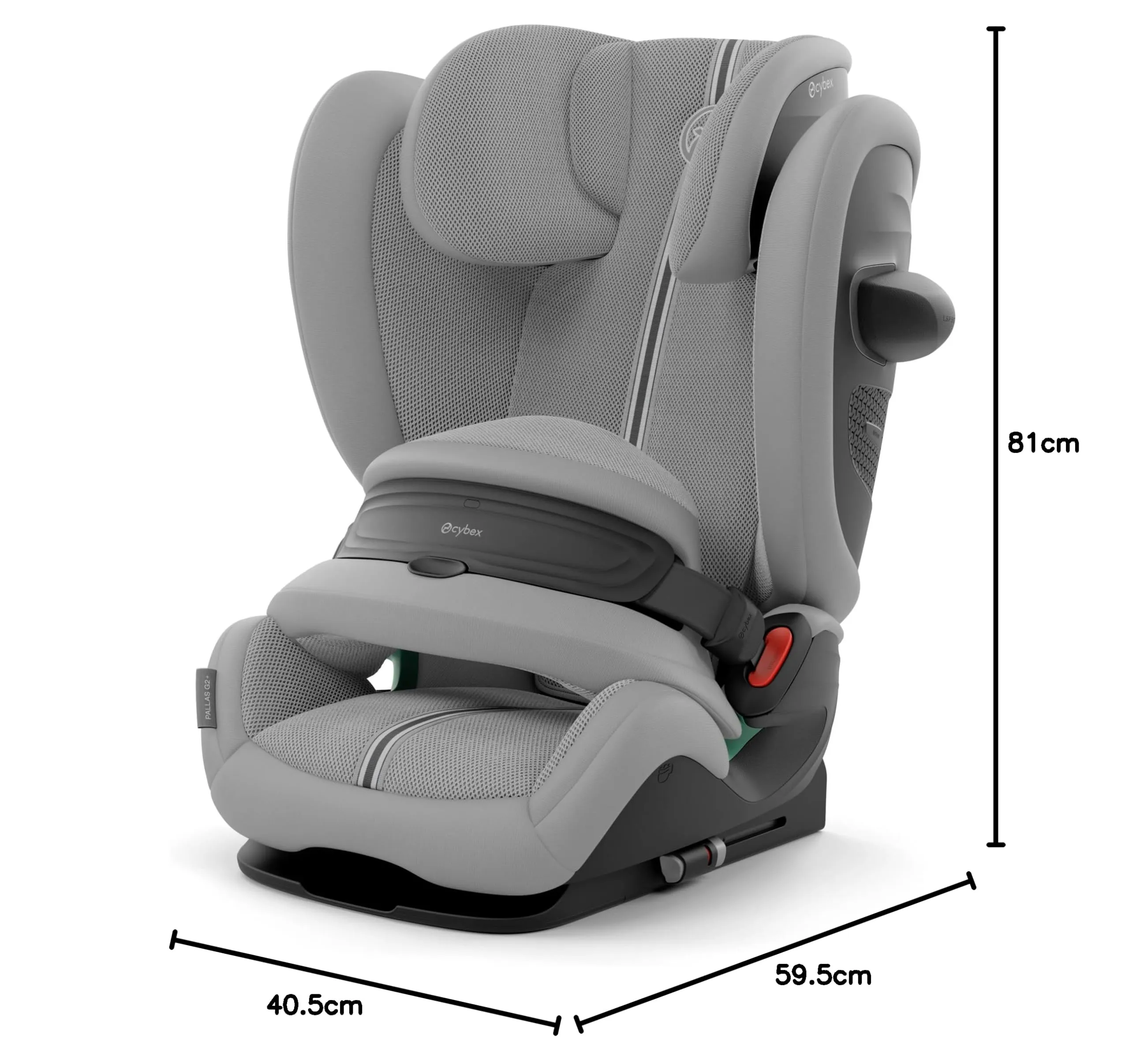 Cybex Pallas G2 Plus/Stone Grey-mid grey PU1 - immagine 8