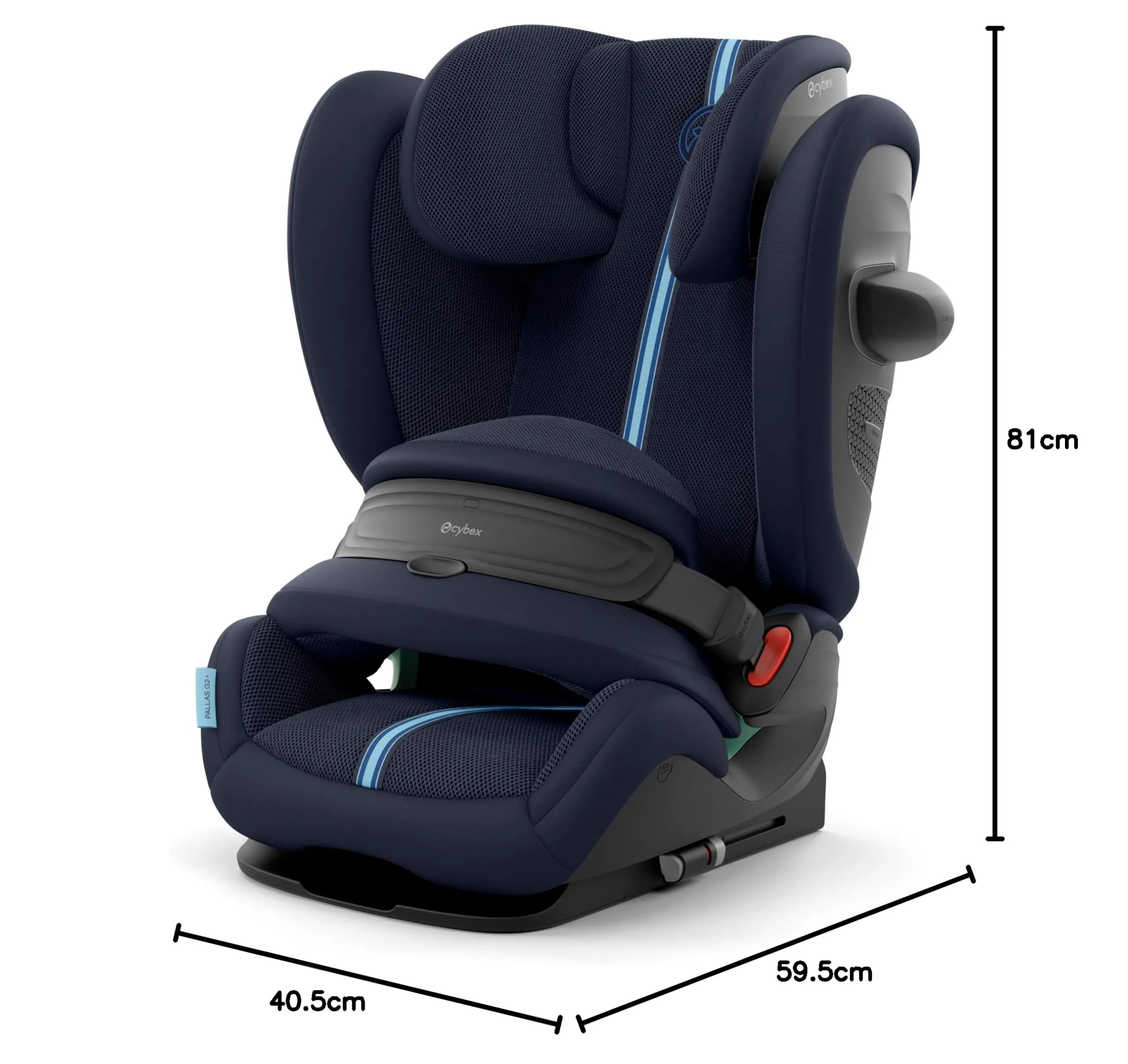 Cybex Pallas G2 Plus/Ocean Blue-navy blue PU1 - immagine 8