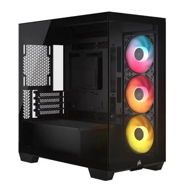 Corsair 2800X Rs-R Argb Panoramic Glass Micro-Atx Case Black CC-9011347-WW - immagine 1