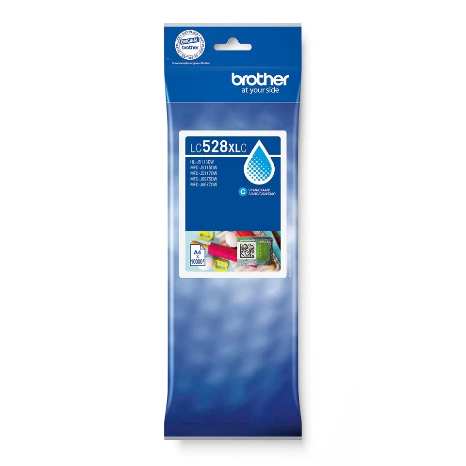 Cartuccia d'inchiostro originale Brother LC528XL ciano - LC528XLC - immagine 1