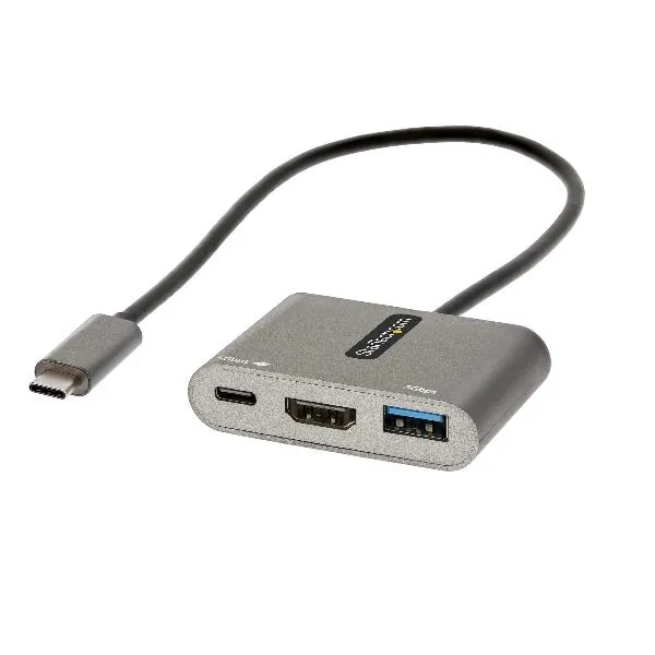 Startech Adattatore Multiporta USB C Usb-C A Hdmi 4K Pd 3.0-USB 3.0 CDP2HDUACP2 - immagine 1