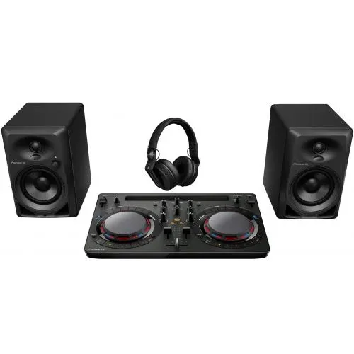 Pioneer Dj Starter Pack Console + Diffusori + Cuffie Nero - immagine 1