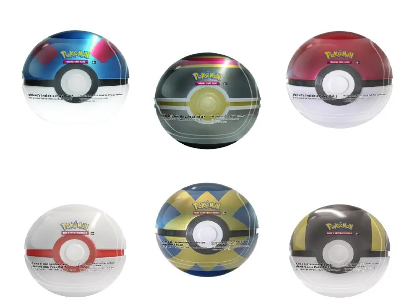 Pokemon Best of 2021 Poke Ball Tin assortito - immagine 1