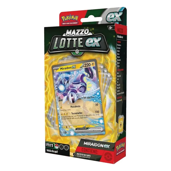 Pokémon Mazzo Lotte ex Miraidon ex Italiano Pk60487-i - immagine 1